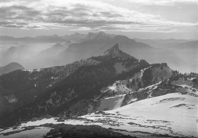 Charmant Som. Panorama 4. La Pinéa, photographie de Lucien Poulat