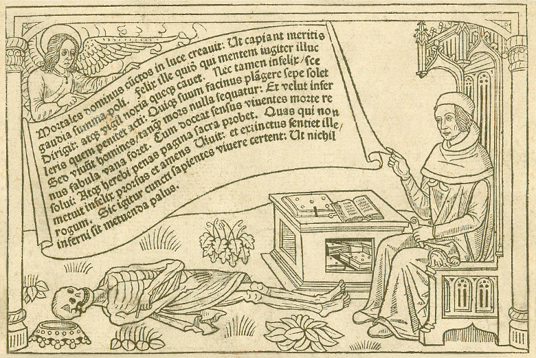 L’auteur du manuscrit, I.327 Rés., folio 10 recto