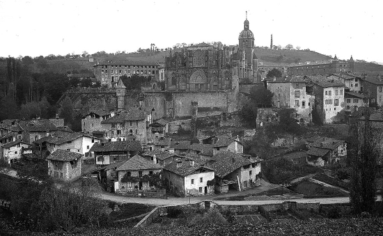 Saint-Antoine-l’Abbaye, photographie d’Emile Duchemin, Pv positif de projection 1914 O.446
