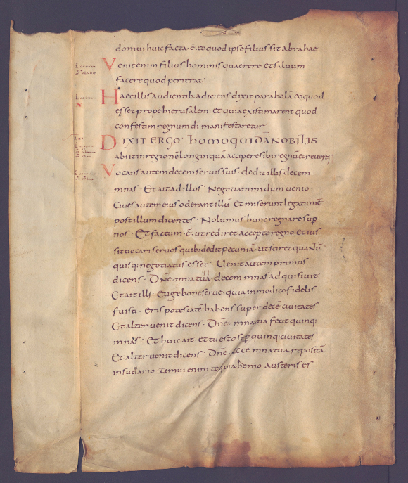 Page du manuscrit, pièce 8, folio 2 verso