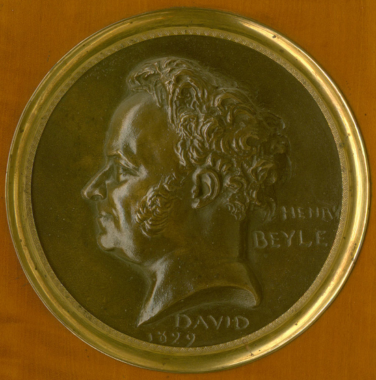 Stendhal, par Pierre-Jean David d'Angers, Musée Stendhal, n°597