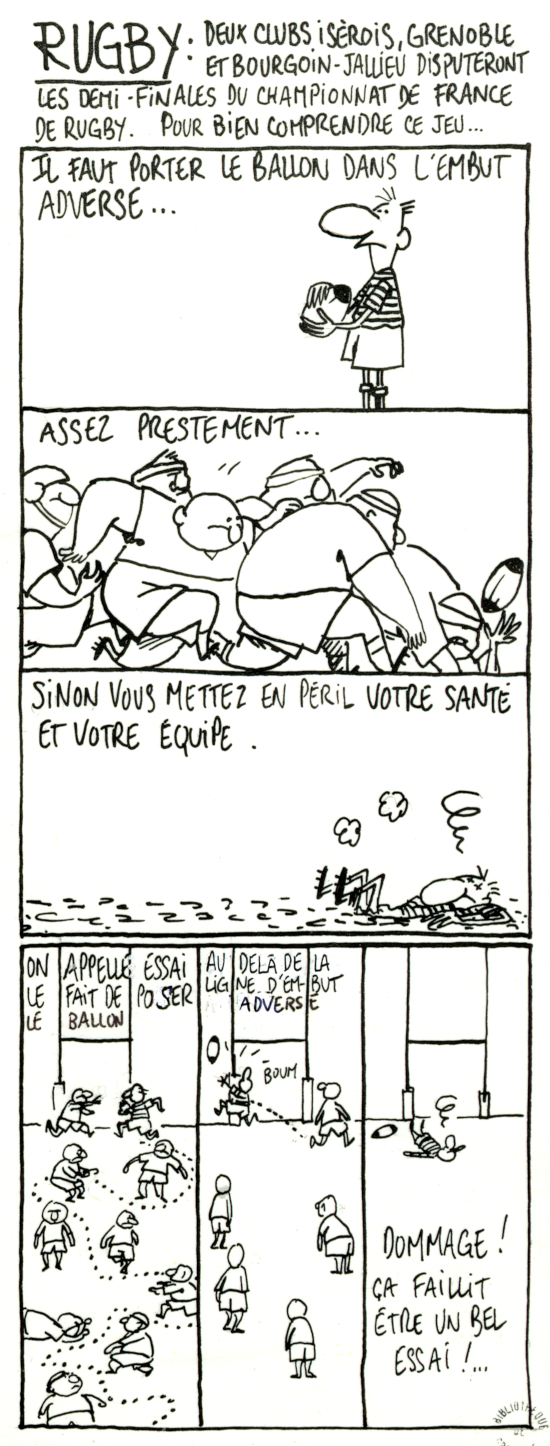 Dessin de Michel Cambon